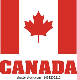 canadian maple leaf, vector design