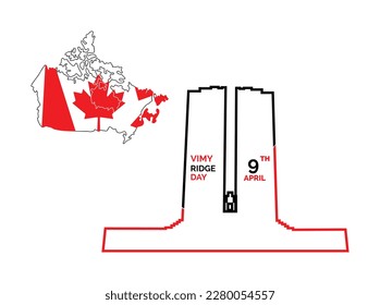 canadian national vimy memorial battle of vimy ridge day. vimy ridge day vector images. 