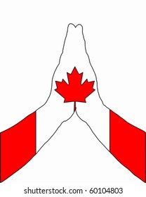 Canadian praying