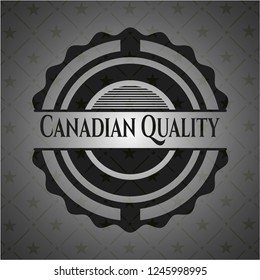 Canadian Quality black emblem. Vintage.