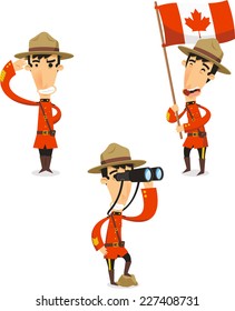 Canadian Ranger Cartoon Illustrations