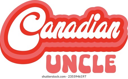 canadian retro  svg design and eps file