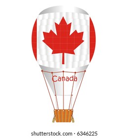 Canadian`s balloon