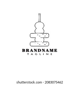 canape logo creative icon design template black modern isolated vector illustration