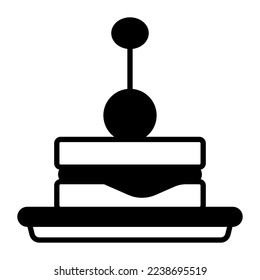Icono de vector de cinta aislado en fondo blanco