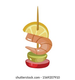 Canape vector icon.Cartoon vector icon isolated on white background canape .