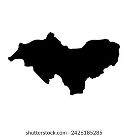 Canar Province map, administrative division of Ecuador. Vector illustration.