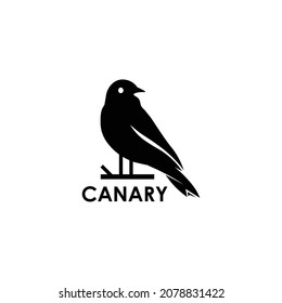Canary Bird Logo Design Animal Symbols