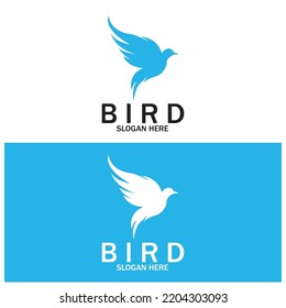 Diseño del logotipo Canary Bird Simple