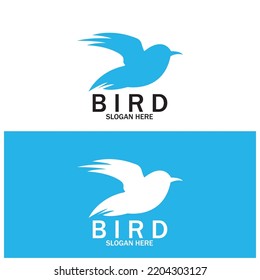 Canary Bird Simple logo design