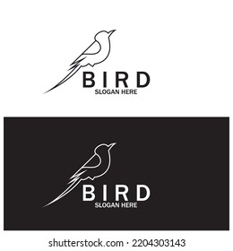 Diseño del logotipo Canary Bird Simple