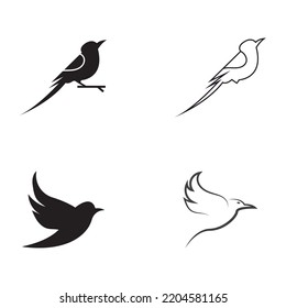 Canary Bird Simple logo design