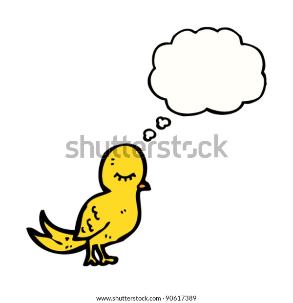 Canary Cartoon Stock Vector (Royalty Free) 90617389 | Shutterstock