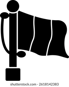 Canary Islands national signal Flag Icon