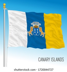 Canary Islands Flag Images Stock Photos Vectors Shutterstock