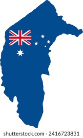 The Canberra capital territory of Australia vector svg