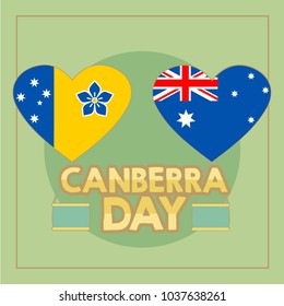 Canberra Day Illustration