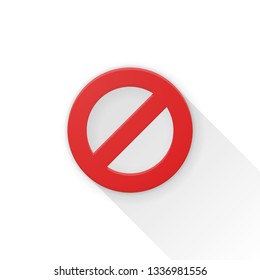 Cancel Block Denied Adaptive icon Material Design illustration