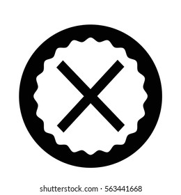 Cancel cross icon