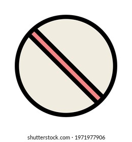 Cancel, disabled icon vector image. Can also be used for customer support. Suitable for use on web apps, mobile apps and print media.