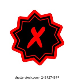 Symbol "Button abbrechen oder beenden"