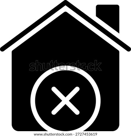 cancel glyph icon illustration vector