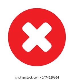 cancel icon. flat illustration of cancel vector icon. cancel sign symbol