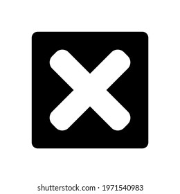 cancel icon or logo isolated sign symbol vector illustration - high quality black style vector icons
