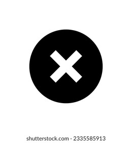 Cancel Icon. Reject, Refuse Symbol.