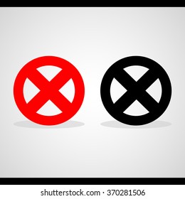 Cancel Icon Vector EPS10, Great for any use.