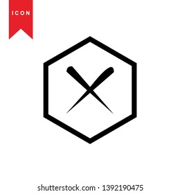 cancel icon, cancel vector, sign symbol. - Vector
