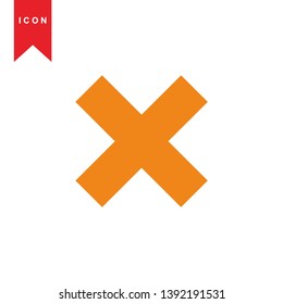 cancel icon, cancel vector, sign symbol. - Vector