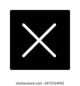 Cancel Icon Vector Symbol Design Illustration