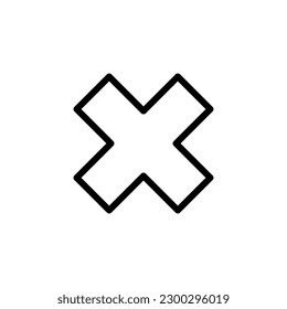 Cancel icon,vector illustration. vector cancel icon illustration isolated on White background