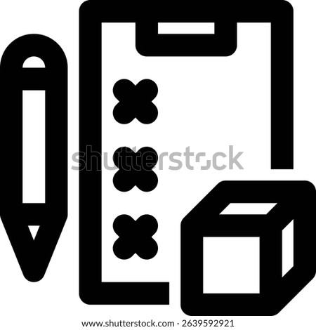 Cancel Order, Delete Order, Order Cancellation Outline Icon