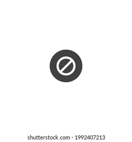 cancel remove stop restriction icon