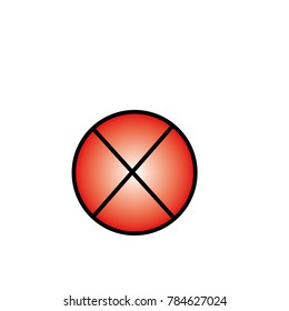 cancel vector icon annulment
