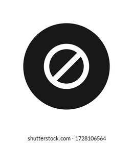 Cancel vector icon, simple sign for web site and mobile app.