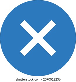 cancel Vector illustration on a transparent background. Premium quality symbols. Glyphs  vector icon for concept and graphic design.