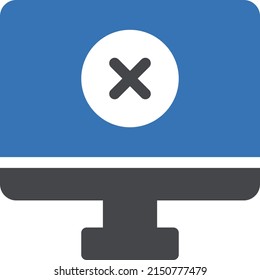 cancel Vector illustration on a transparent background. Premium quality symbols. Stroke vector icon for concept and graphic design.