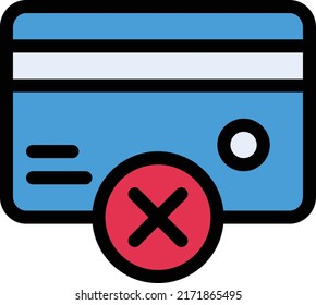 Cancel Vector illustration on a transparent background.Premium quality symmbols.Stroke vector icon for concept and graphic design.