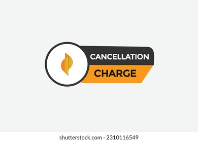 vectores de cargo de cancelación, signo, cargo de cancelación de voz de burbuja de nivel
