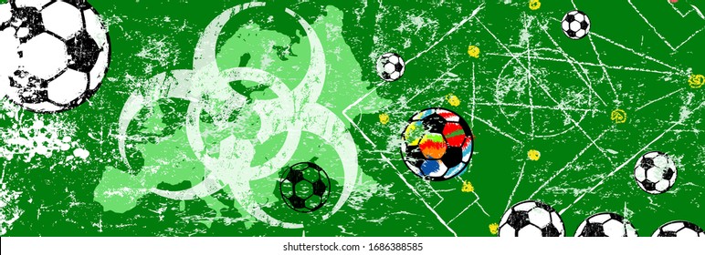 cancellation of soccer tournaments  and global close down of soccer sport, coronavirus,covid-19