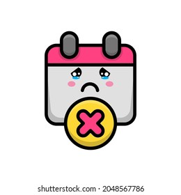 gráfico vectorial de ilustración de icono cancelado