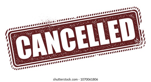 Carimbo cancelado