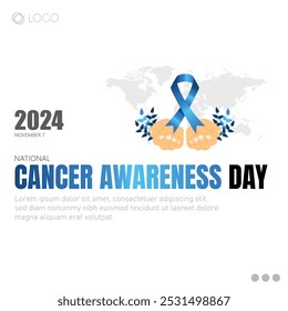 Cancer Awareness Day, observed on November 7th, aims to raise awareness about cancer prevention, early detection, and treatment.