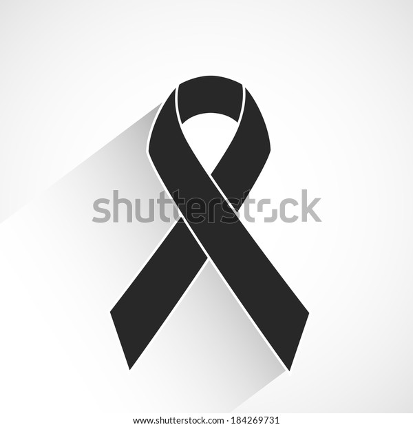 Cancer Awareness Ribbon Vector Stock Vector Royalty Free 184269731