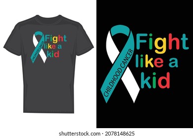 Cancer awareness t shirt design