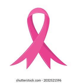 cancer campaign ribbon icon isolated