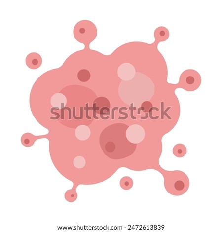 cancer cell growth. cancer disease concept